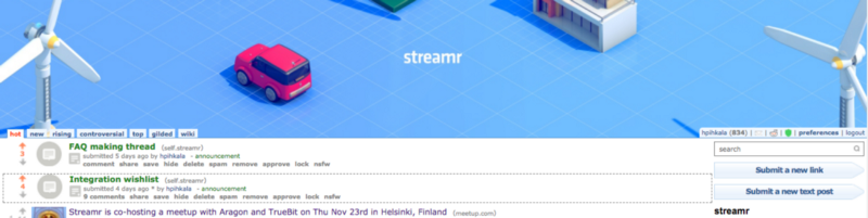 Why we’ve created a Streamr subreddit and why we hope you’ll join