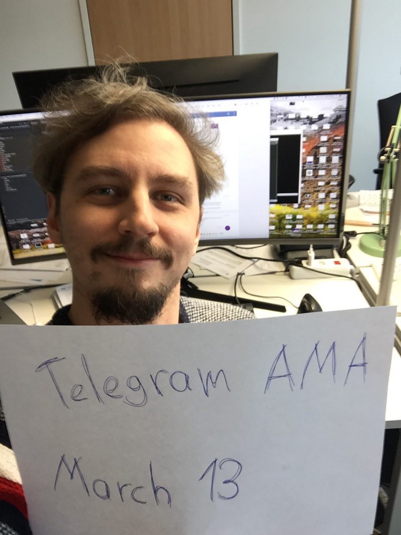 Transcript: Telegram AMA with Henri Pihkala — 13th March 2019