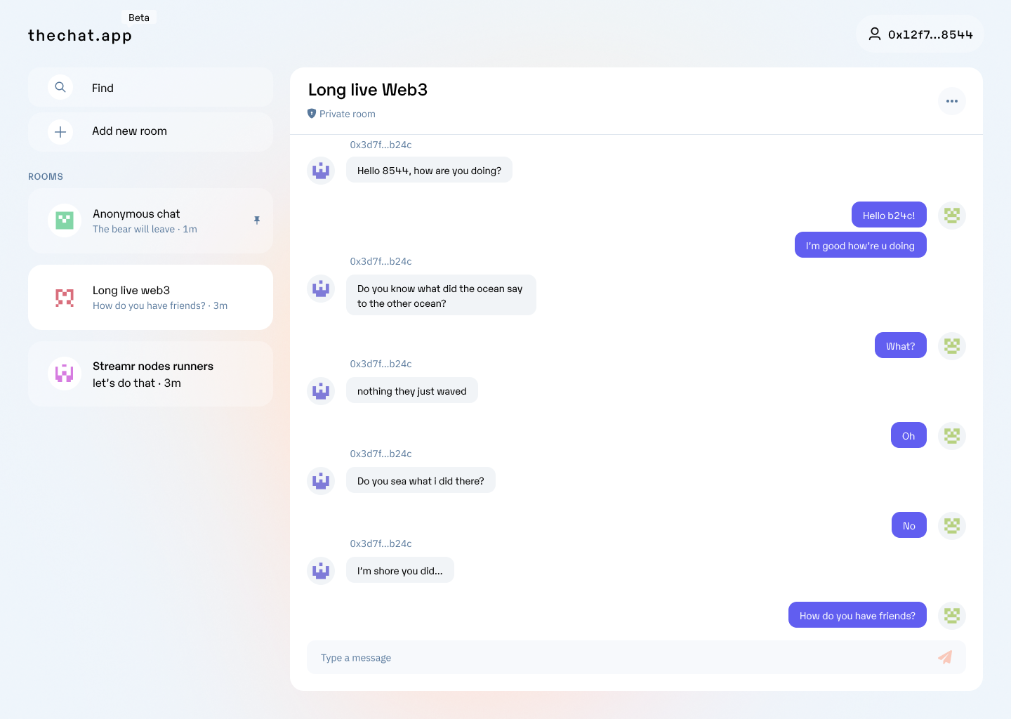 Get social on Streamr – Introducing thechat.app