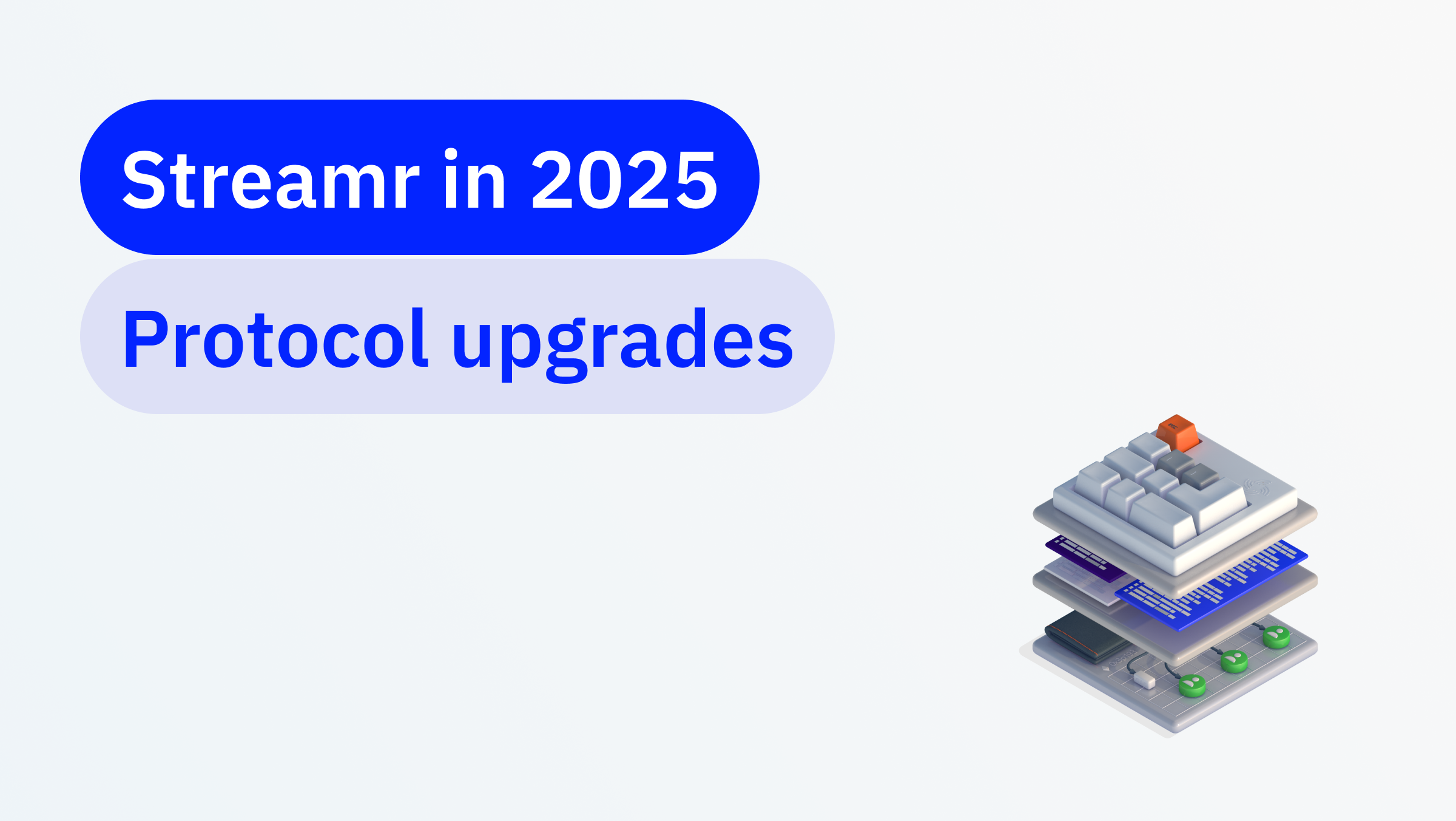 Streamr in 2025: Protocol upgrades