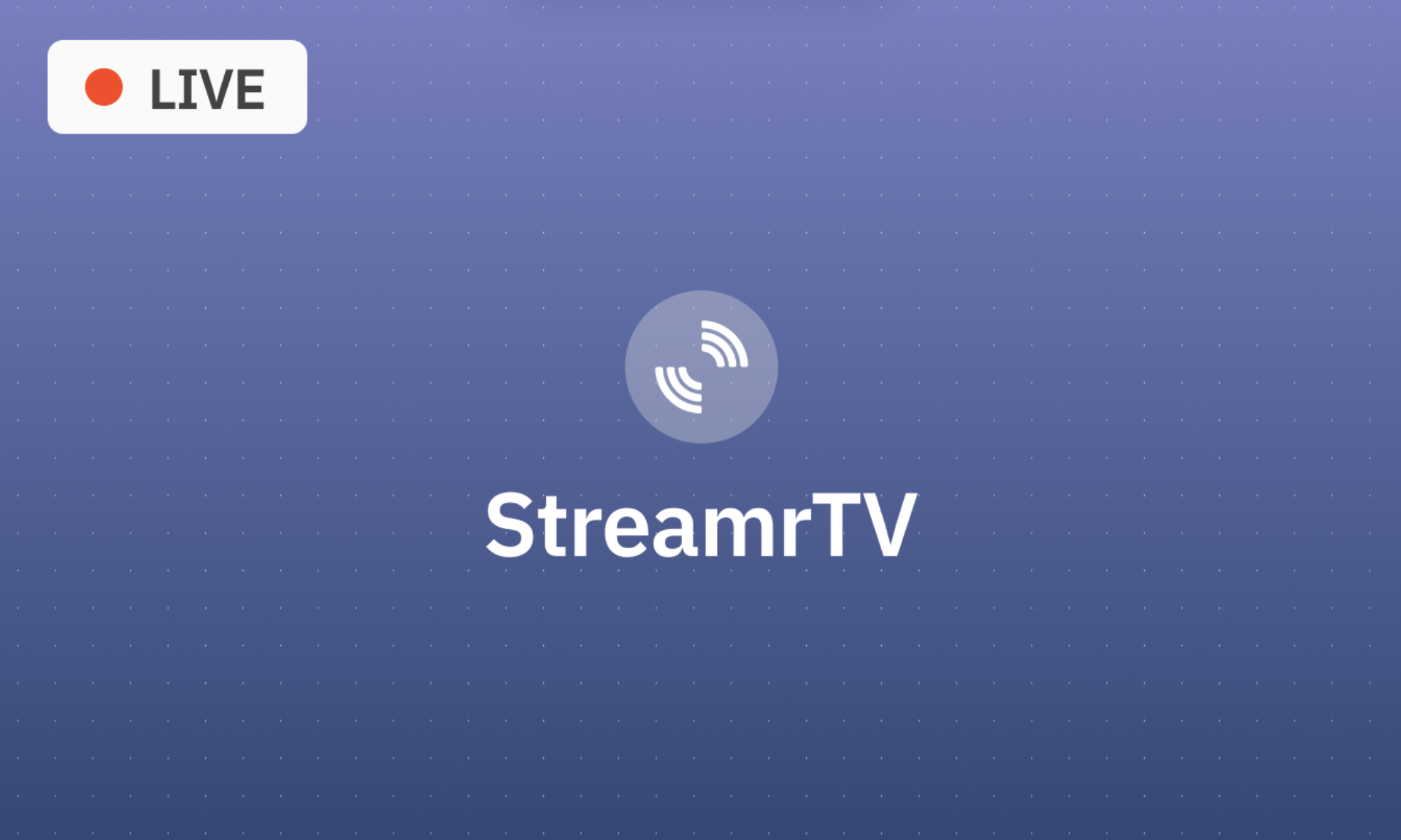 StreamrTV: The future of live broadcast
